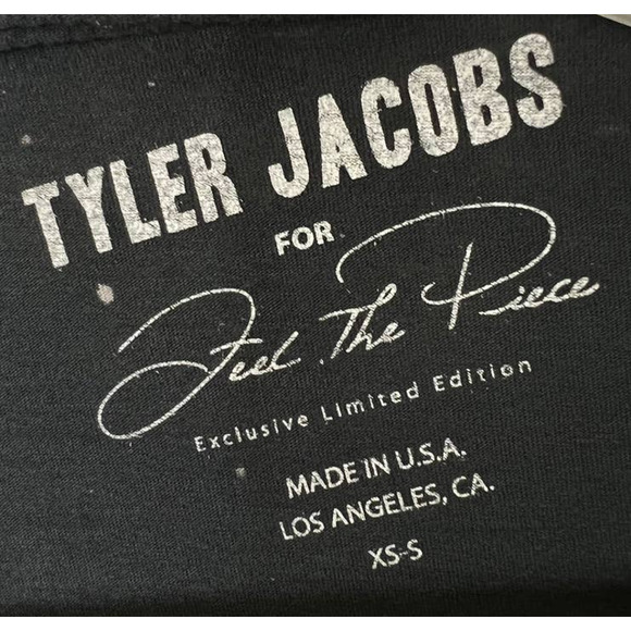 Feel the Piece x Tyler Jacobs Cropped Tee XS-S - Picture 6 of 7